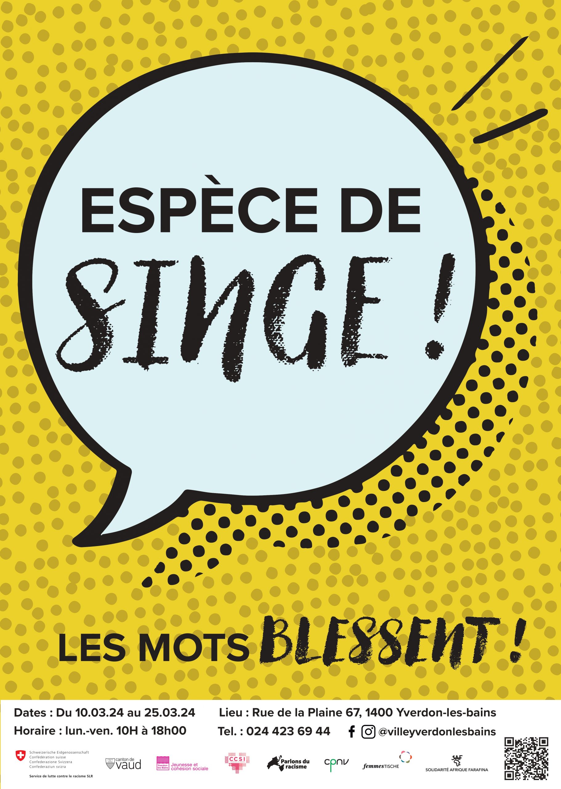 Affiche contre le racisme Wilson